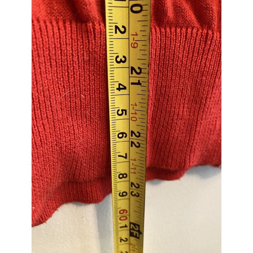 New York & Company Women’s Button Cardigan Red Floral Short Sleeve Size XS - Picture 11 of 12